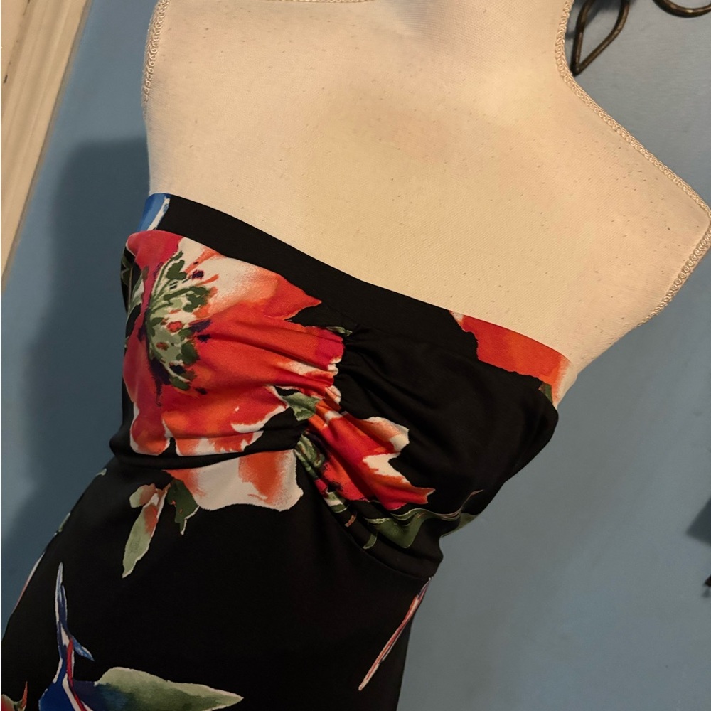 Venus, Strapless, Floral, Maxi Dress - Picture 2 of 7